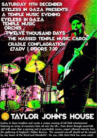 Temple Music evening at Taylor John’s House
